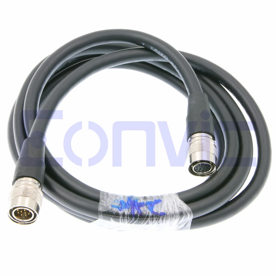 Sony CCD Camera CCXC-12P DXC-950 990 Cable 12 Pin Hirose Male to Female Flexible - Image 1 of 3