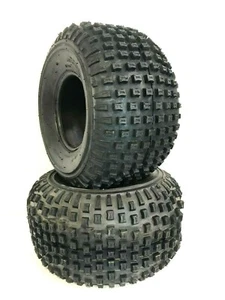2 neumáticos Deestone 22x11-8 DS7321 Knobby 4PR 💪 empuñadura todoterreno cortacésped ATV 🏞️ - Imagen 1 de 5