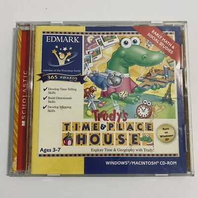 Trudy’s Time & Place House (PC, 2005) Computer Video Game PC CD-ROM Educational - Image 1 of 4