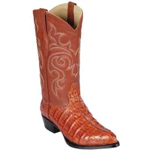 BOTA OCCIDENTAL LOS ALTOS COÑAC COCODRILO COLA DE CAIMÁN PUNTA EN J EE+ 990103 - Imagen 1 de 4