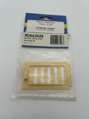 HOBBICO FLYZONE - BATTERY HATCH DOOR FOR SKY PILOT RC - #HCAA3528 - NOS - NIP - Image 1 of 2