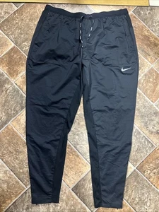 NIKE PHENOM ELITE TEJIDO PANTALONES/PANTALONES PARA CORRER TALLA HOMBRE XL [CU5512-010] NUEVO SIN ETIQUETAS - Imagen 1 de 9