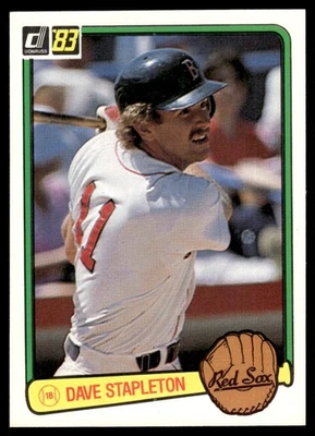 1983 Donruss VTG Baseball Combined Shipping Dave Stapleton Boston Red Sox #200 - Image 1 of 2