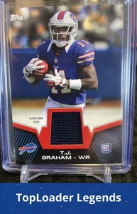 2012 Topps #RP-TG T.J. Graham Rookie Patch - Picture 1 of 2