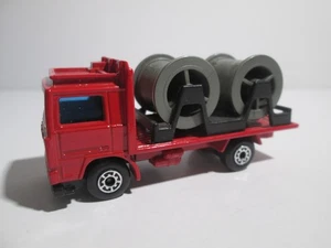 Matchbox 1-75 No. 26 Volvo Cable Truck (RED) - 1980's - Unboxed - Unusual. - Picture 1 of 20