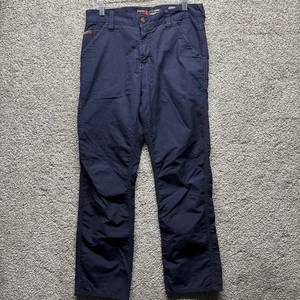 Ariat FR Pantalone Uomo 30x32 Navy M5 Gamba Dritta Ignifugo Tattico Ripstop - Foto 1 di 11