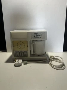 Vintage Swan Compact Teasmade Model 10887 VGC Fully Working Light Alarm Clock - Picture 1 of 10
