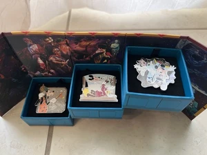 RARE Disney Parks Epcot 30th Anniversary 2012 Spaceship Earth 3 Pin Set LE 500! - Picture 1 of 11