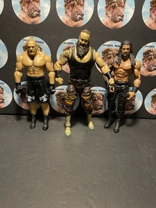 3 Mattel WWE Action Figuren Roman Reigns Brock Lesnar Braun Showman Lot 1 - Bild 1 von 7