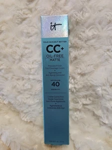 Crema mate sin aceite It Cosmetics Better CC+ SPF 40 - luz justa - Imagen 1 de 4