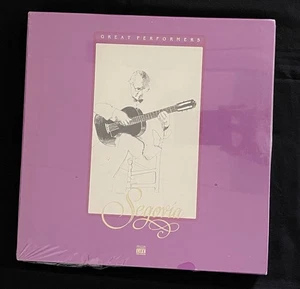 Andrés Segovia Great Performances Time Life 3-LP Box Set, STL-PO8 Factory Sealed - Picture 1 of 3