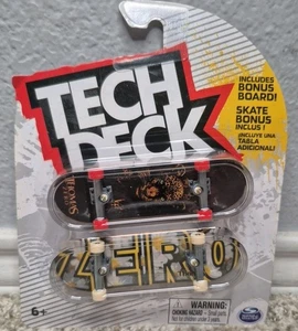 Tech Deck ZERO Skateboards Jamie Thomas Bonus Board Girasol Leopardo Nuevo en Caja Paquete de 2 - Imagen 1 de 2