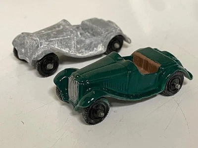 2 TOOTSIETOY DIECAST MG CARS. BEFORE AND AFTER REFURBISHED. FREE SHIPPING! - Image 1 of 4