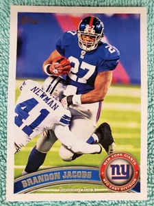 Topps Brandon Jacobs #347 New York Giants 2011  - Imagen 1 de 4