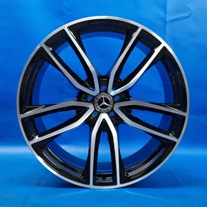 23 Zoll Mercedes GLS X167 SUV AMG Alufelge Schwarz A1674017800 11.5J x 23 ET47 - Bild 1 von 4