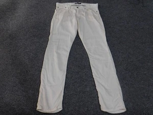 Ralph Lauren Purple label Jeans Mens 34x32 Slim Fit Pants white - Picture 1 of 15