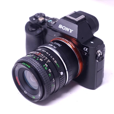SONY E MOUNT ADAPTED 28MM F2.8 Zykkor WIDE PRIME LENS ALL A7 NEX,A6000 - Image 1 of 4