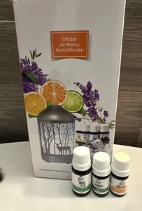 SWISS JUST HUMIDIFIER DIFFUSER AROMATHERAPY EUCALYPTUS10ml-FRESH5ml-ORANGE 5ml - Picture 1 of 7