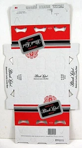 Old Carling Black Label Beer Stag Brewery 6/12oz Bottle Package Belleville Il - Picture 1 of 1