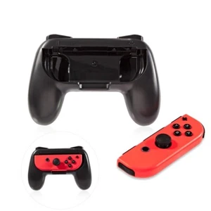 Switch Joy-Con Controller Griff Grip Joy Con Schalter (rot/blau/schwarz) 2 Stück - Bild 1 von 6