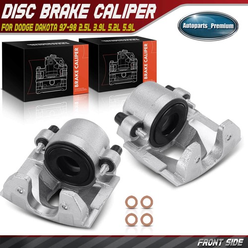 PowerStop Caliper | 2000–2002 Dodge Dakota Front Left w/o Bracket (L4757)