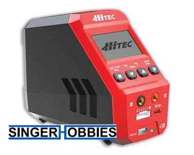 Hitec HRC44245 RDX1 AC/DC LiPo Battery Charger/Discharger (6S/6A/60W) HH - Image 1 of 2