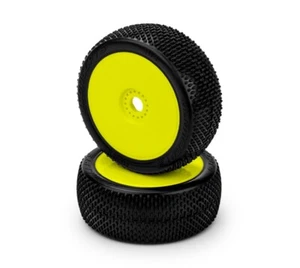 Jconcepts Arina Green Compound Tires Pre-mounted on 3357Y Wheels 411422 - Picture 1 of 1