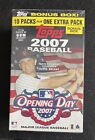 2007 TOPPS MLB BASEBALL OPENING DAY BONUS BOX - 10 PACKS + EXTRA PACK - SEALED
