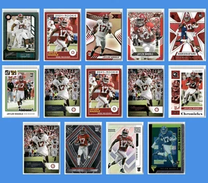 JAYLEN WADDLE - 14 Card Lot - Alabama Rookie Year - Prizm, Chronicles & Inserts - Picture 1 of 16