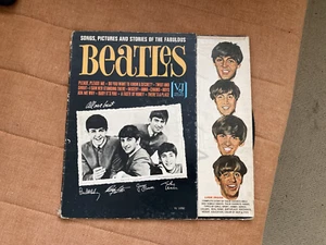 Songs, Pictures and Stories of the Fabulous Beatles Vinyl LP Record - Picture 1 of 9