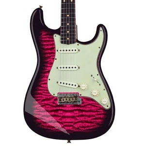 Gitarre Vinylfolie Aufkleber Skins Hot Lips Burst - Auswahl aus 4 Körperformen GS222 - Bild 1 von 13