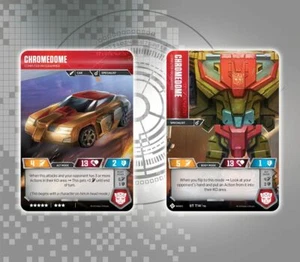 Transformers TCG 1X CHROMEDOME - COMPUTER PROGRAMMER Uncommon UT T14/T46 - Picture 1 of 1
