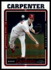 2005 Topps Chrome Chris Carpenter . St. Louis Cardinals #207