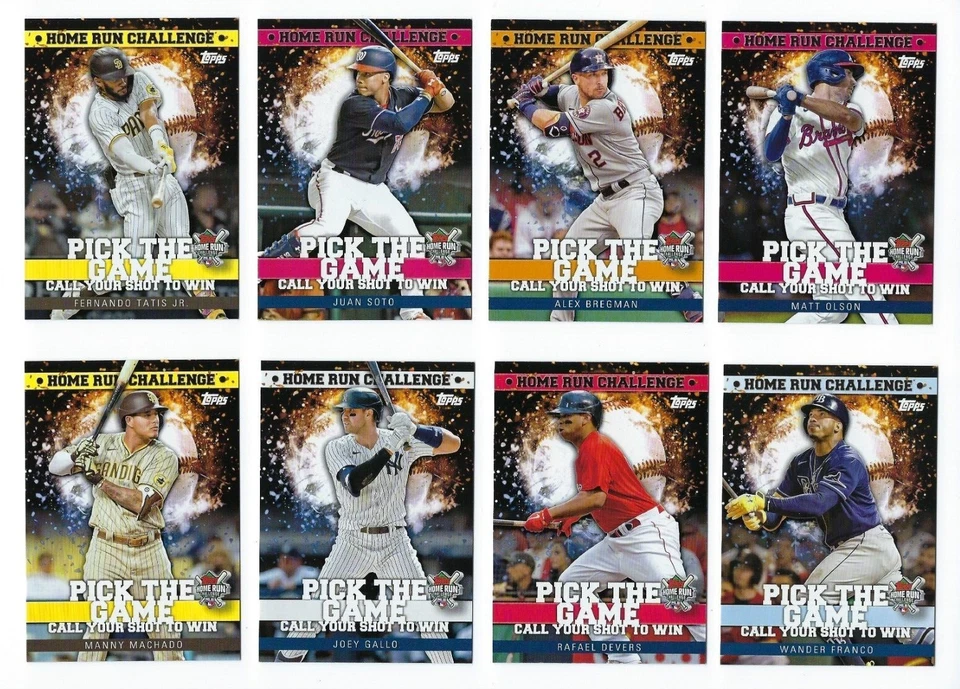 Home Run Challenge Code Insert Complete Your Set 2022 Topps Series 2 You U Pick - Image 1 of 1