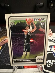 2023-24 NBA Hoops Victor Wembanyama Haunted Hoops Rookie RC Spurs #108 - Picture 1 of 2