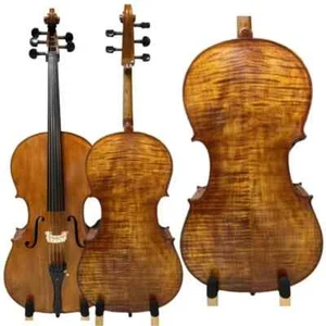 Special offer!Super value Stradivari style SONG maestro 5strings cello 4/4#15948 - Picture 1 of 12