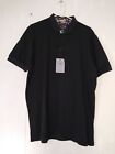 Alex Vando Mens Size XL Polo Shirt Short Sleeve Regular Fit Black NWT