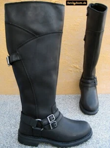 Botas de mujer Harley Davidson Lomita negras de culto botas de motociclista talla 36 a 39 - Imagen 1 de 7