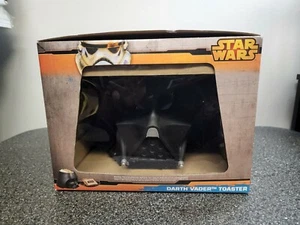 Star Wars Darth Vader Disney Toaster Helmet 2 Slice Star Wars Logo Toaster - Picture 1 of 9