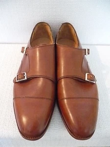 NEU HERREN ALFRED SARGEN FOR JCREW DOPPEL MONK RIEMEN SCHUHE GRÖSSE 11,5 MAHAGONI, $ 525 - Bild 1 von 9