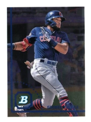 2022 Bowman Heritage Chrome Prospects George Valera #BHPC-96 Rookie RC - Image 1 of 2