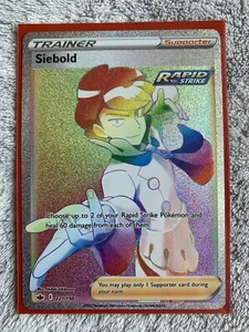 Pokemon Schwert und Schild Chilling Reign, Siebold 221/198 Secret Rare - Bild 1 von 3