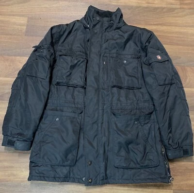 WELLENSTEYN Siberia Hombres L Chaqueta Cálida Aislada Impermeable Abrigo Motociclista Abrigo Moto Foto 1 de 4