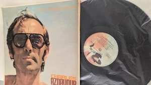CHARLES AZNAVOUR  RARE COVER  ISRAELI  LP - Picture 1 of 3