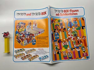 Publicidad de papel alemán PEZ vintage, PEZ Pals - Imagen 1 de 9