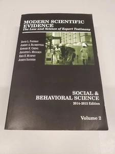 Modern Scientific Evidence: Volume, 2 Social and Behavioral Science, 2014-2015 - Picture 1 of 5