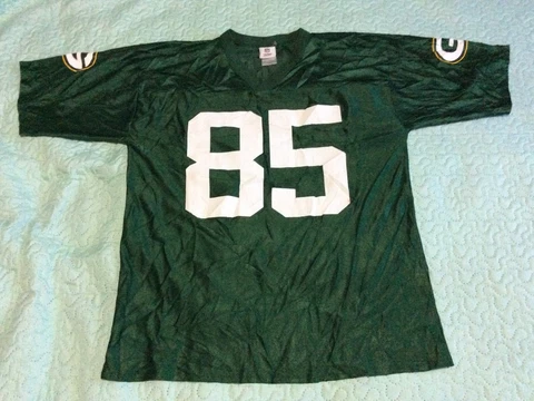 Authentic NFL Greenbay Packers #85 Greg Jennings Men Jersey Sz L Cover