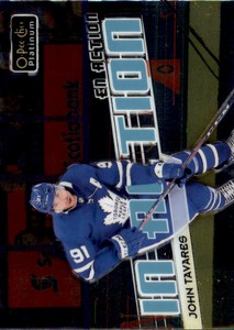 2018-19 O-Pee-Chee Platinum In Action #IA10 John Tavares