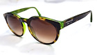 Coach HC8056 L052 Kylie Tortoise Green Round Sunglasses 53-20 135 Wide Arms READ