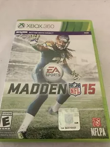Madden NFL 15 (Microsoft Xbox 360, 2014)and Extra Disk Madden NFL 13 - Picture 1 of 7